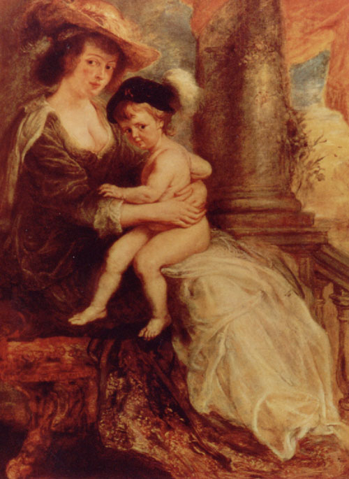 Helena Fourment Dandling her Son Frans