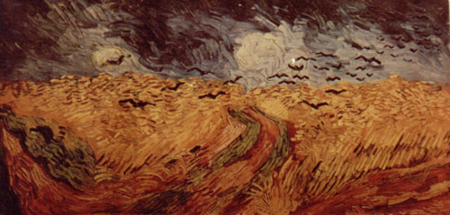 Crows in the Wheat Fields