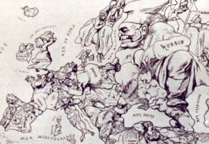 Cartoon of Crimean War