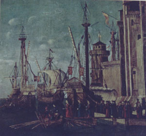 Picture of Ships in Renaissance Venice